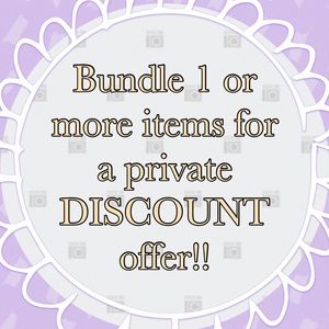Make a bundle for a private offer✌🏼
